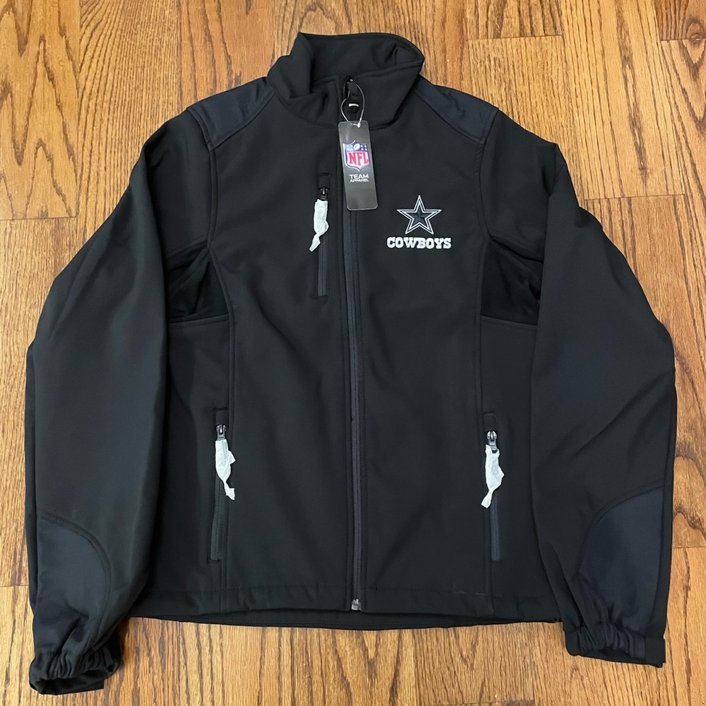 NFL Shop Men’s Dallas Cowboys Dunbrooke Zip-up Jacket, Small, New, Team Apparel!